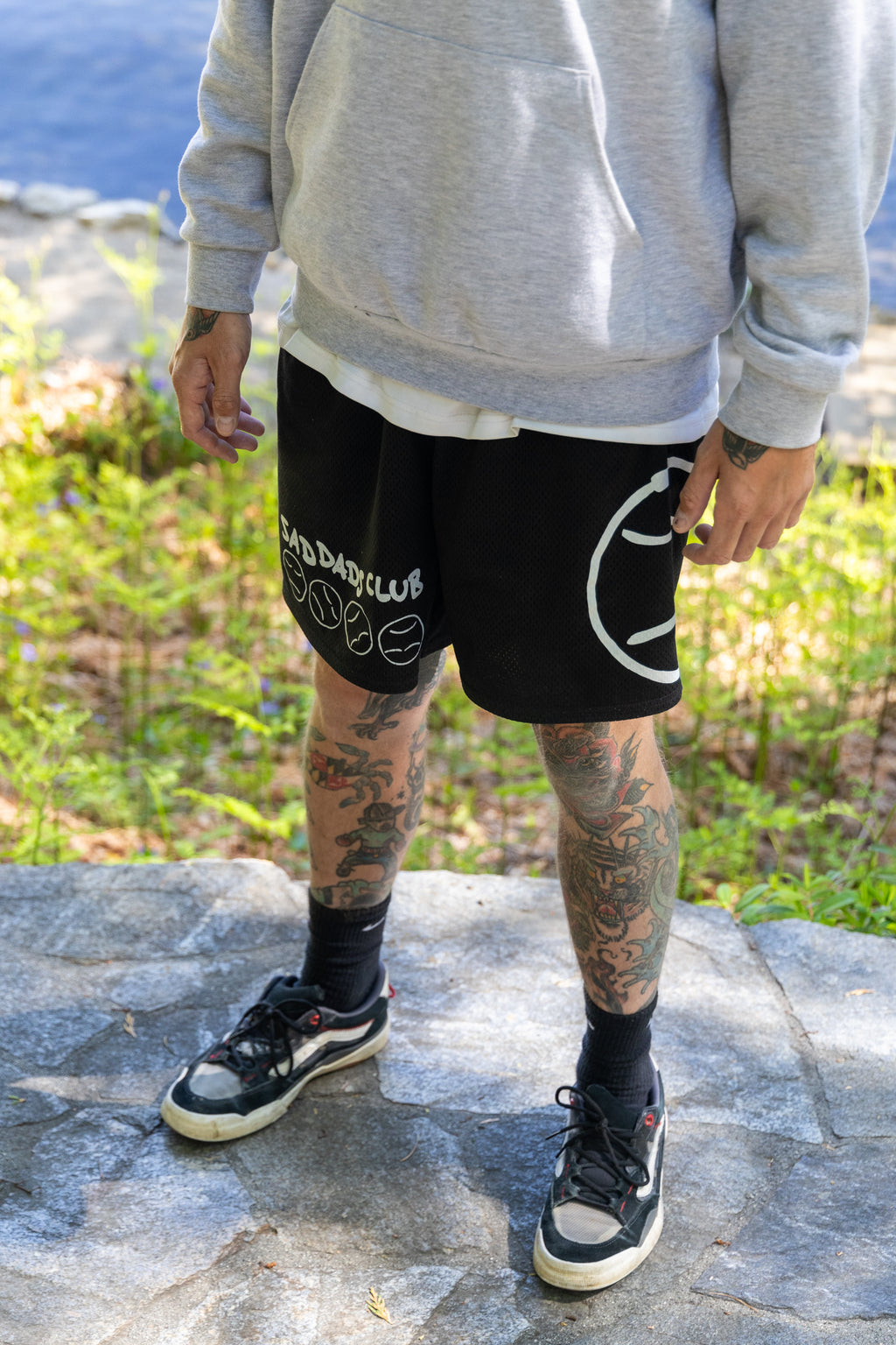 mesh shorts