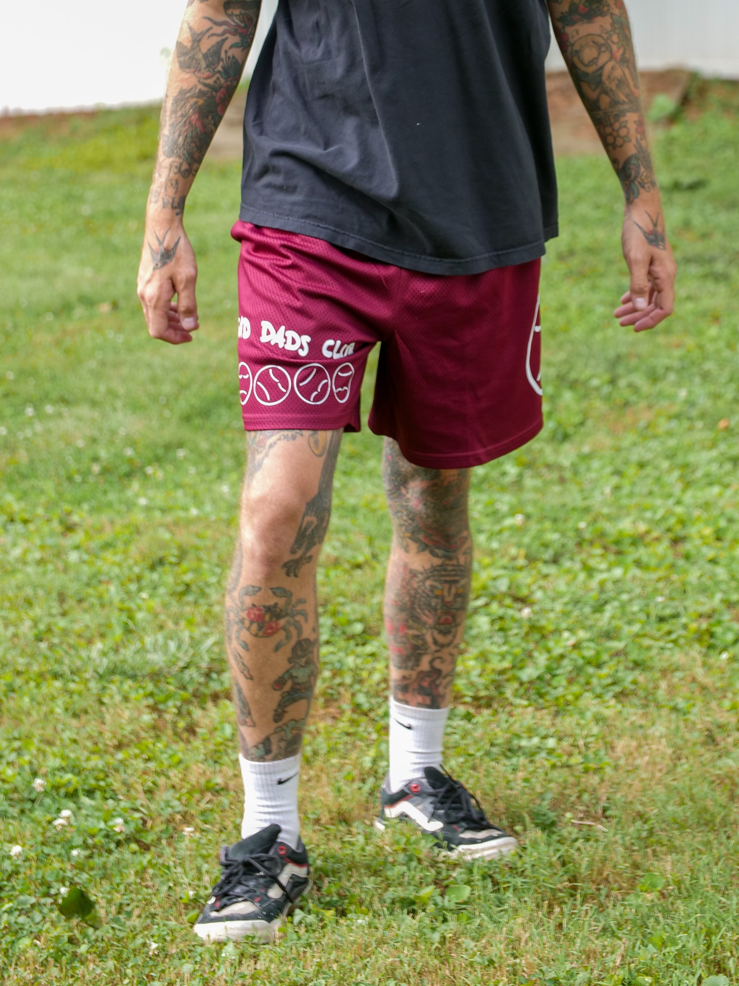 mesh shorts